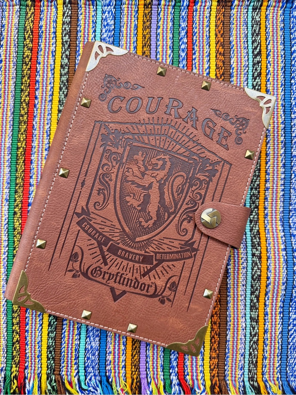 Harry Potter Gryffindor Embossed Leather Journal